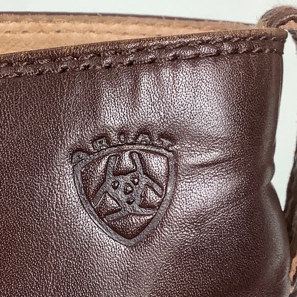 Ariat Blair Monk strap equestrian riding ankle brown leather boots size 9B EUC - Picture 2 of 13